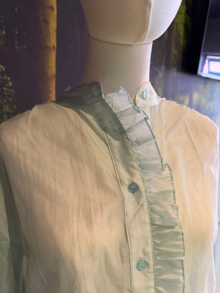 Peony Shirt: Vert