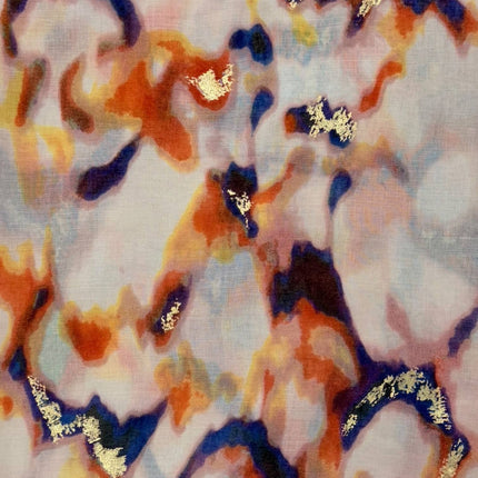 Abstract Marble Effect Scarf: Classic
