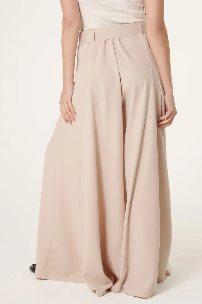 Belted Palazzo Wide Leg trousers