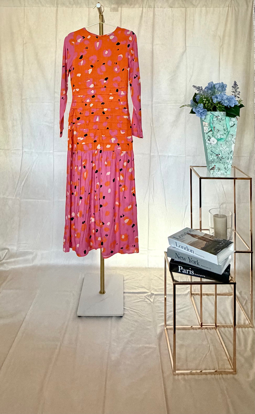 Multicoloured Printed Dress
