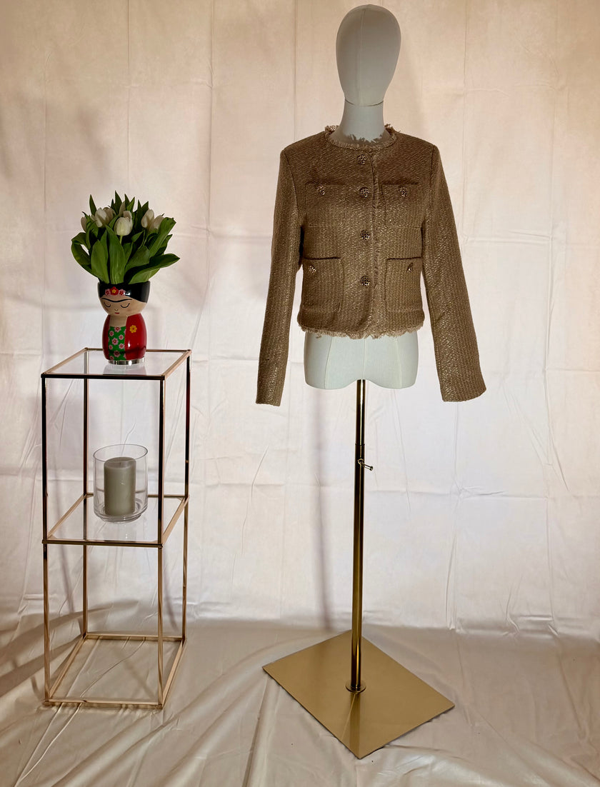 Gold Chanel Style Short jacket