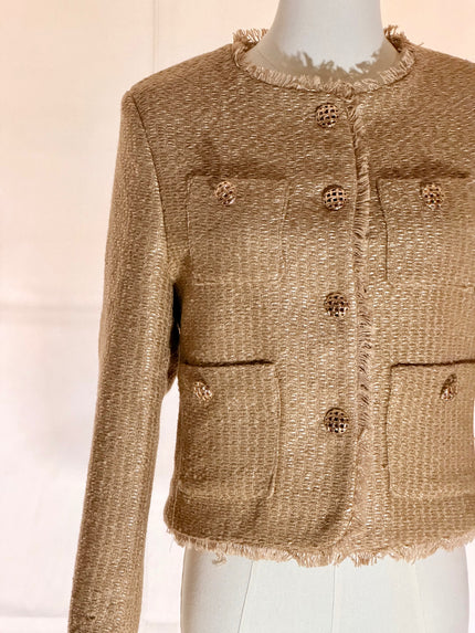 Gold Chanel Style Short jacket