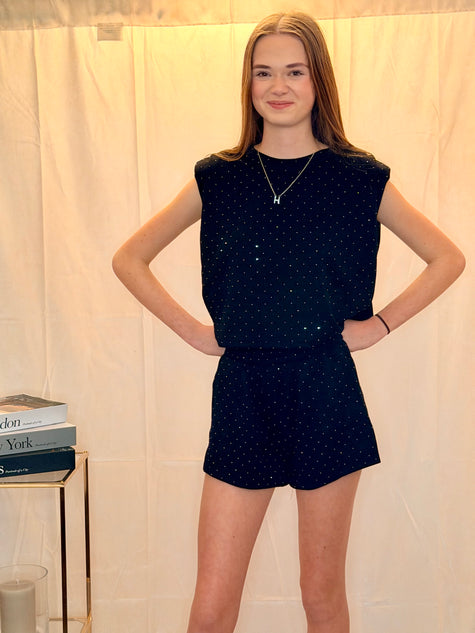 Embellished Short Co-Ord