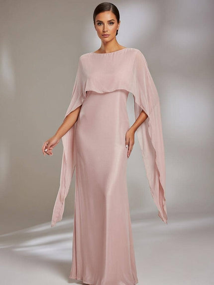 Sweet Vienna Maxi Dress: Pink