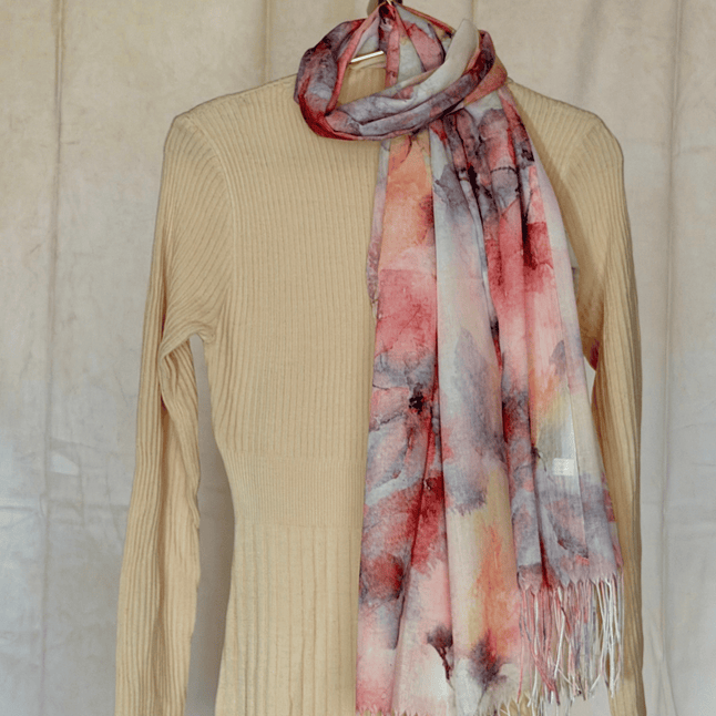 Multicoloured Spring Scarf