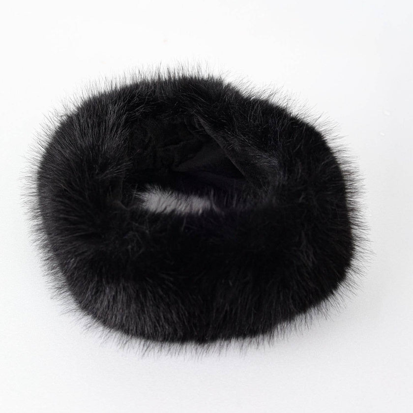 Cosy Ear Warmer Faux Fur Winter Headband SD125: Brown
