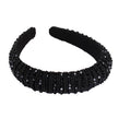 Dazzling Crystal Embellished Headband SS62: Gray